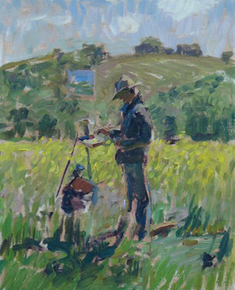 Artist Painting, ... by Ben Fenske