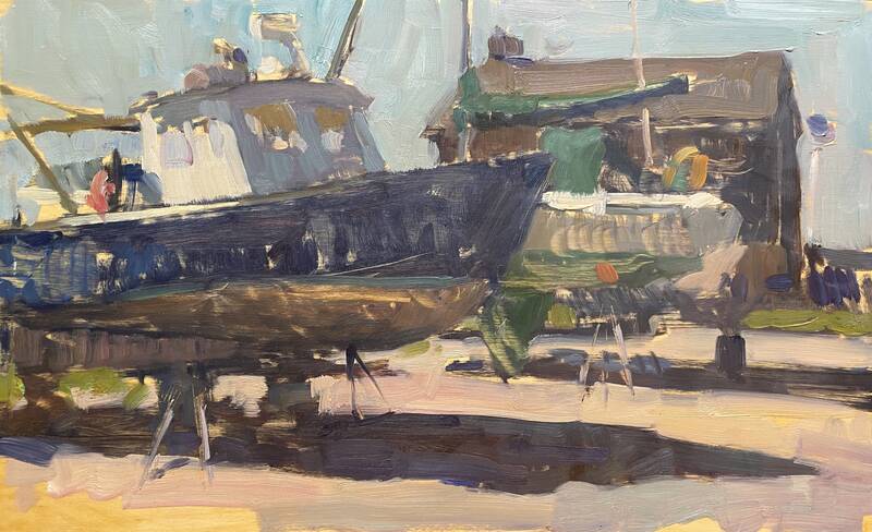 Boats at Breakwat... by Ben Fenske