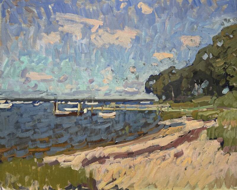 Dering Harbor Ske... by Ben Fenske