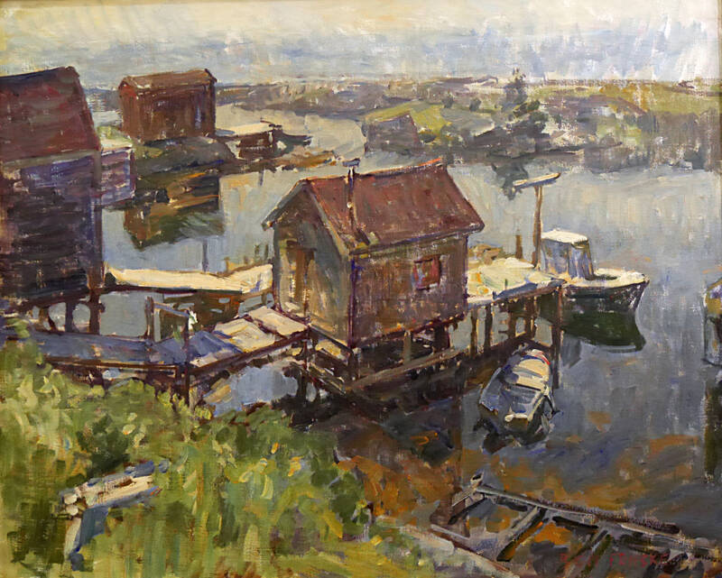 Fishing Hut by Ben Fenske