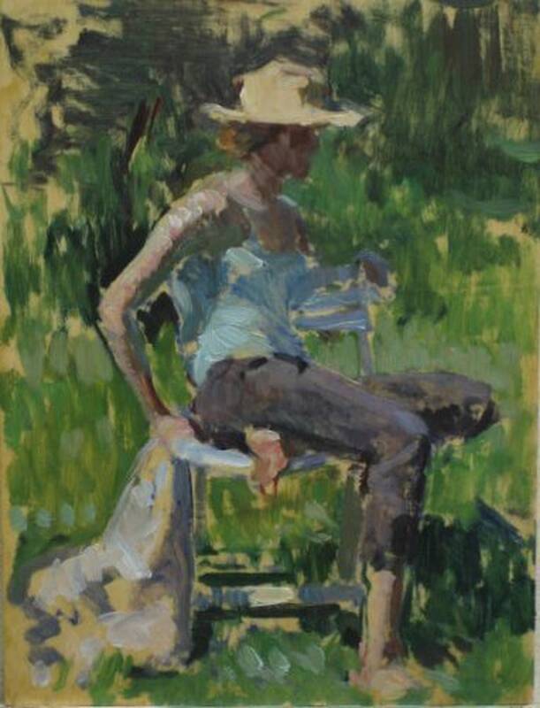 Girl Outside by Ben Fenske