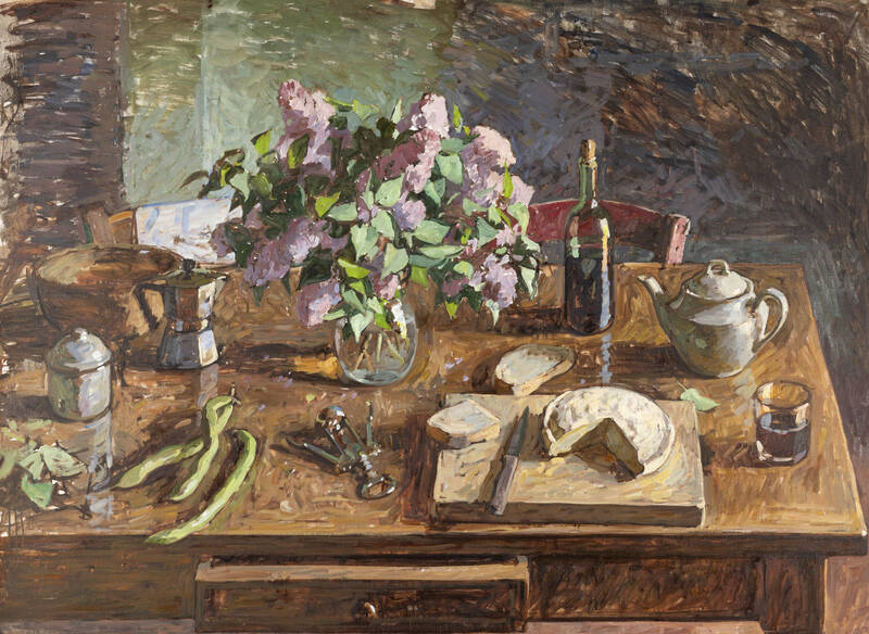 Lilacs, Coffee, W... by Ben Fenske