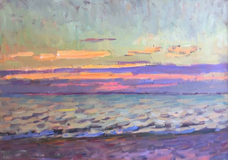 Long Beach, Eveni... by Ben Fenske