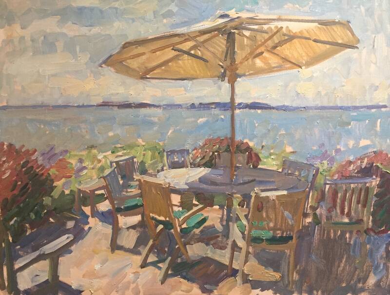 Peconic Patio by Ben Fenske