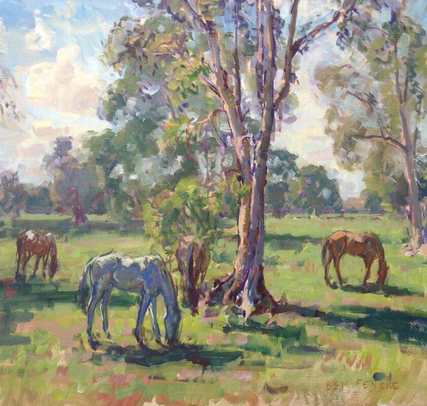 Polo Ponies Grazi... by Ben Fenske