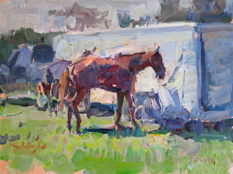 Polo Pony, Sketch by Ben Fenske