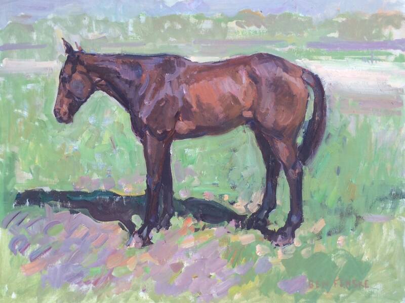 Pony Standing by Ben Fenske