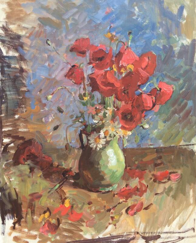 Poppies II by Ben Fenske