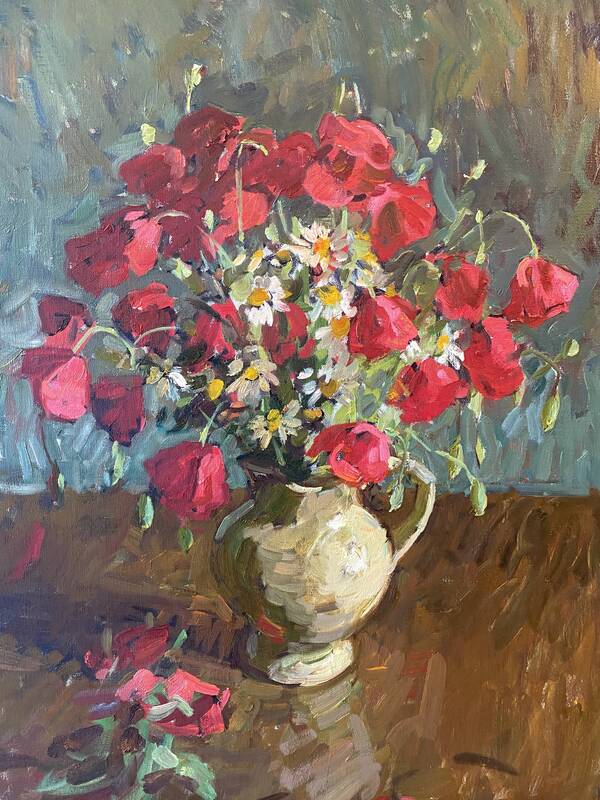 Poppies and Daisi... by Ben Fenske