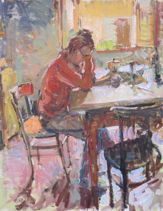 Red Jumper by Ben Fenske