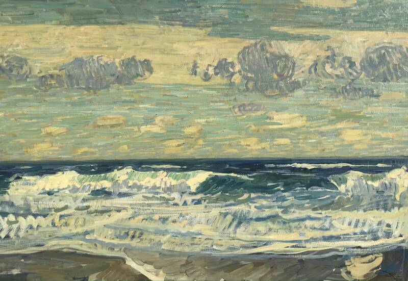 Sagaponack Waves by Ben Fenske