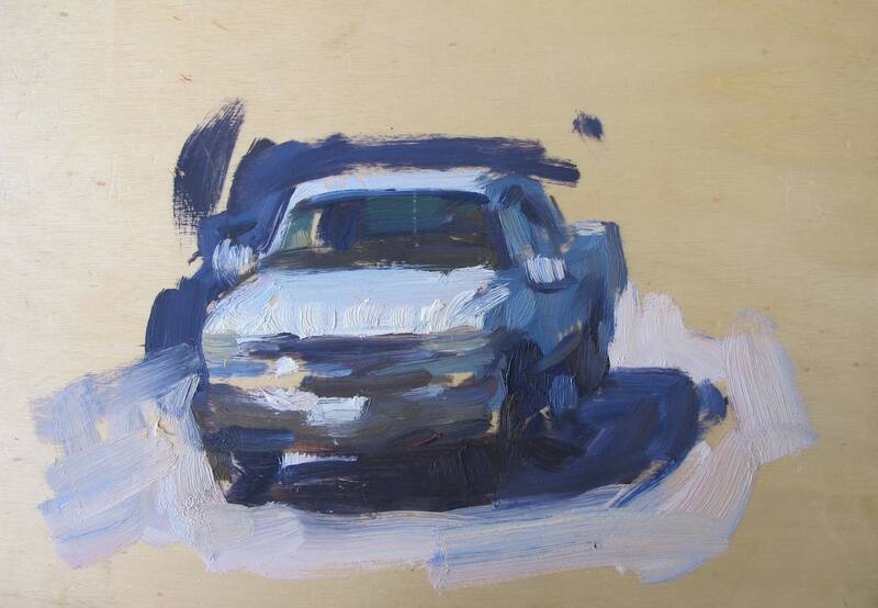 Silver Truck by Ben Fenske