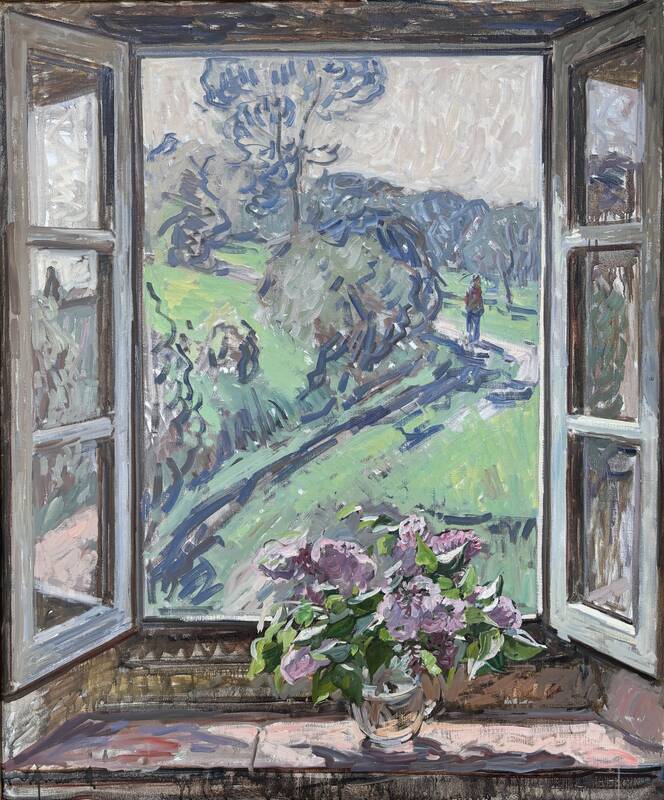 Window Lilacs by Ben Fenske