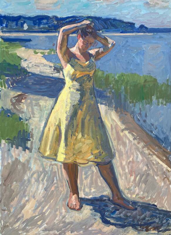 Yellow Dress by Ben Fenske