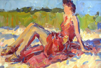 At the Beach by Ben Fenske