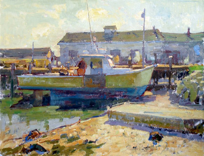 Lobster Boat by Ben Fenske