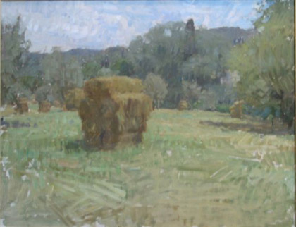 Tuscan Hay Bales by Ben Fenske