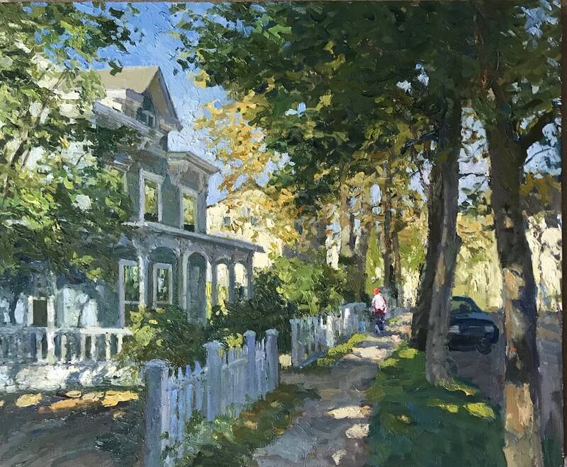 Sunny Morning, Sa... by Irina Rybakova