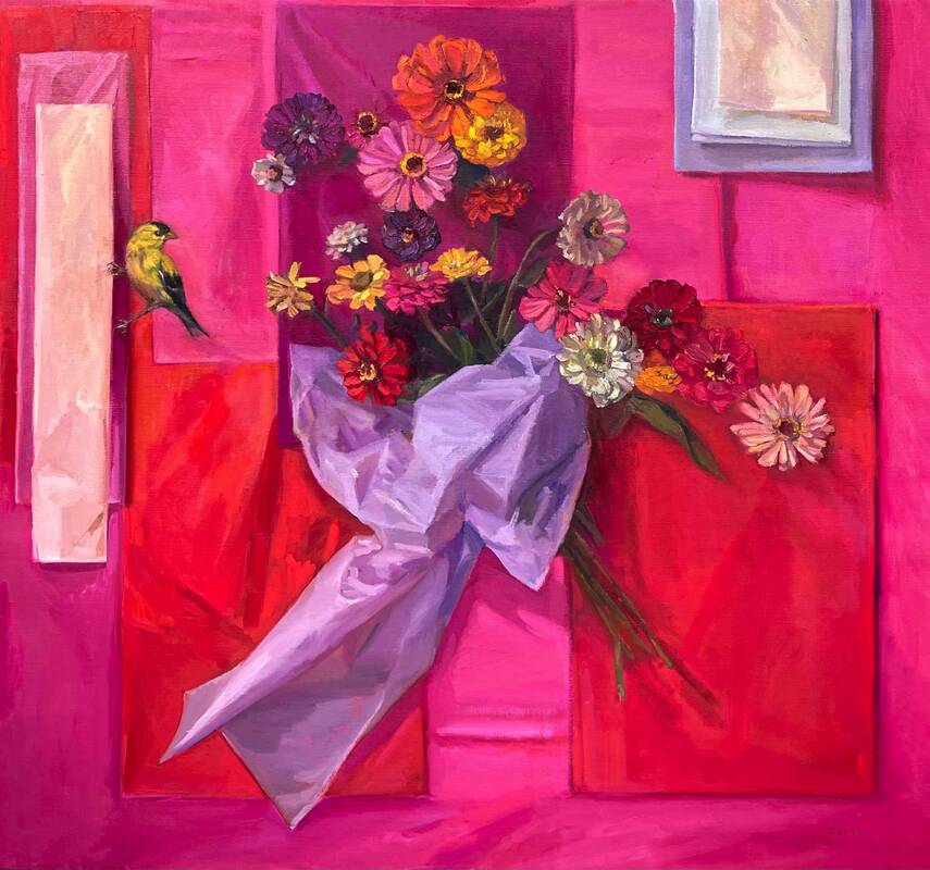 Flowers for a Fin... by Maryann Lucas