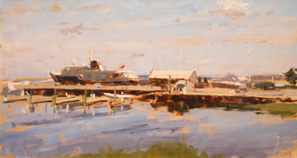 Sag Harbor Dock by Ben Fenske