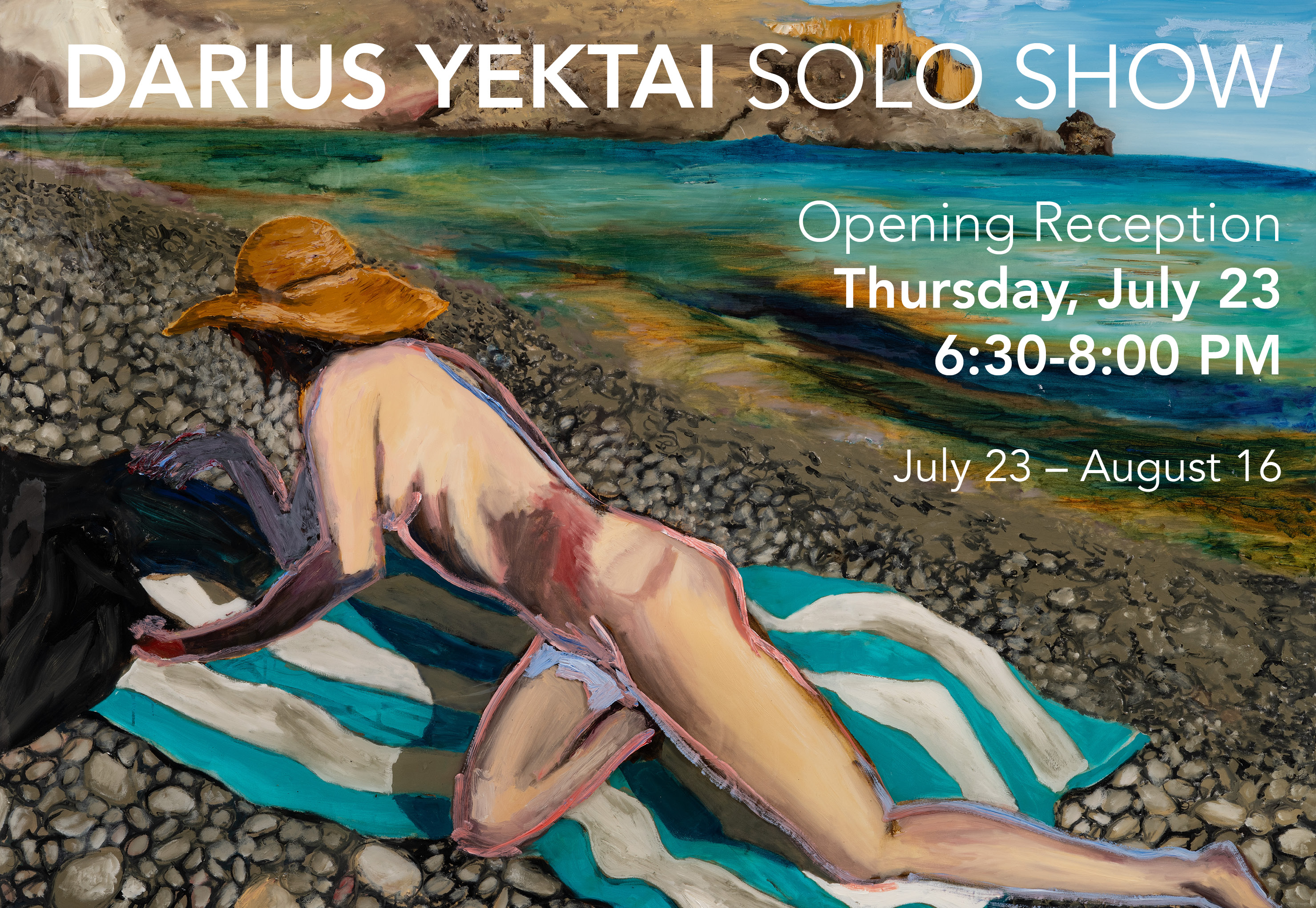Darius Yektai Solo Show Exhibition