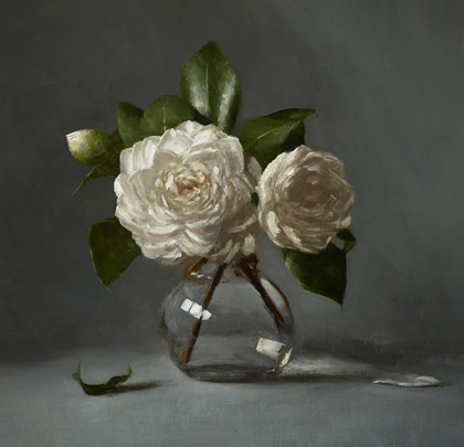 Camellias by Sarah Lamb