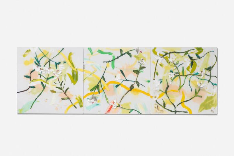 Falling Lilies Ye... by Darius Yektai