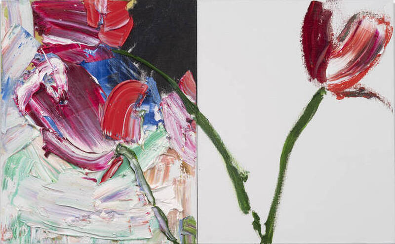 Flower Diptych by Darius Yektai