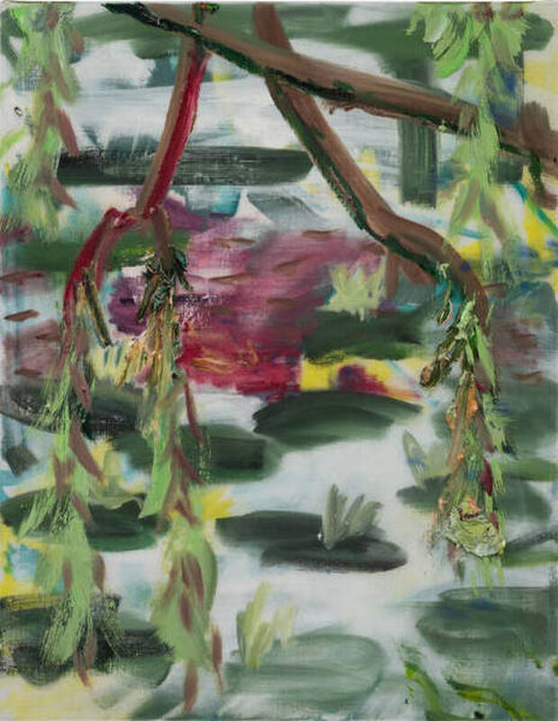 Green Lilies, Mag... by Darius Yektai