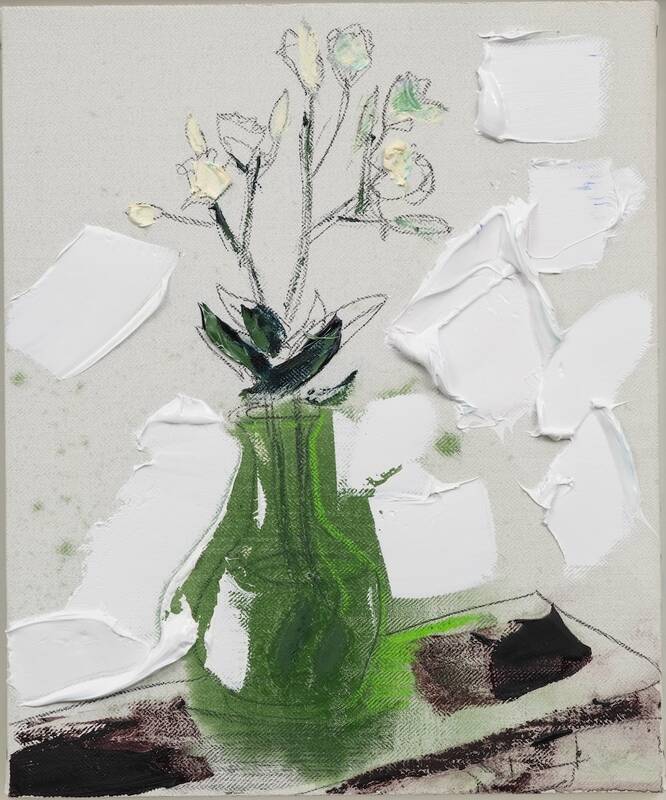 Greenglass Vase W... by Darius Yektai