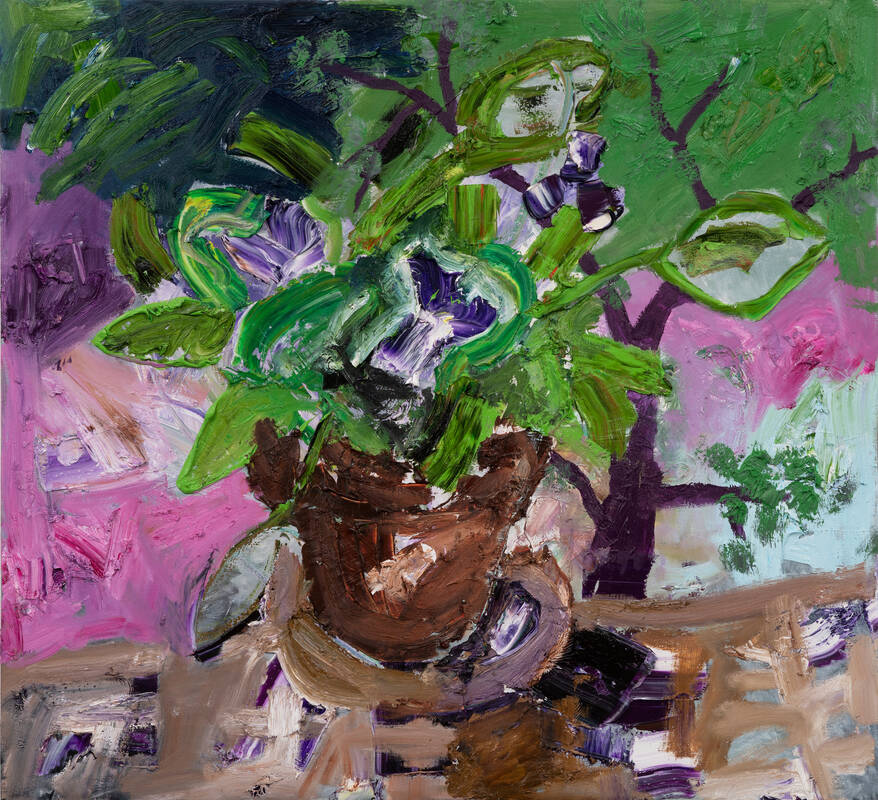 Large Violet by Darius Yektai