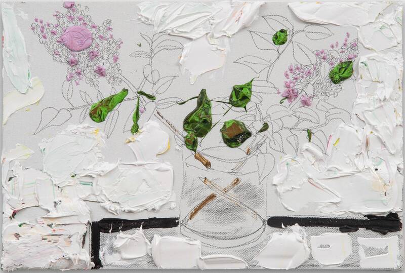 Lilacs in Glass V... by Darius Yektai