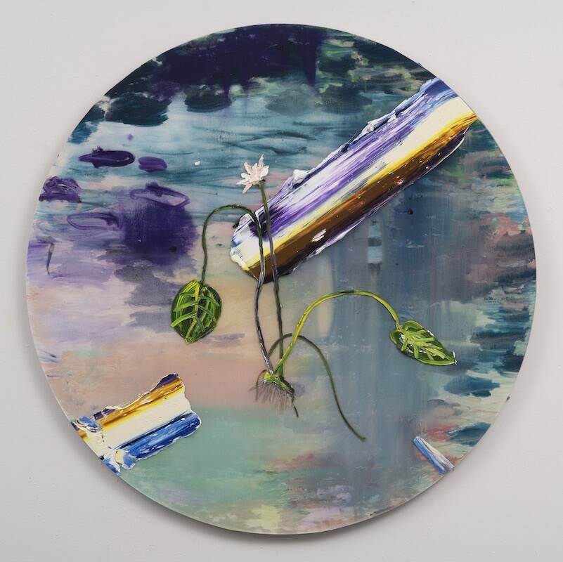 Nymphaea Odorata by Darius Yektai