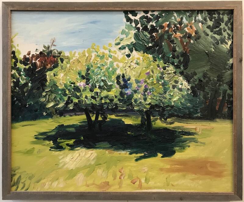 Two Mulberry Tree... by Darius Yektai