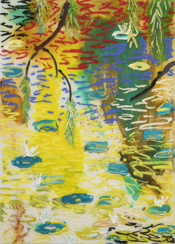 Waterlilies on Ye... by Darius Yektai