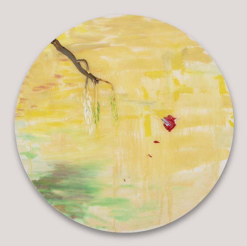 Yellow Pond by Darius Yektai