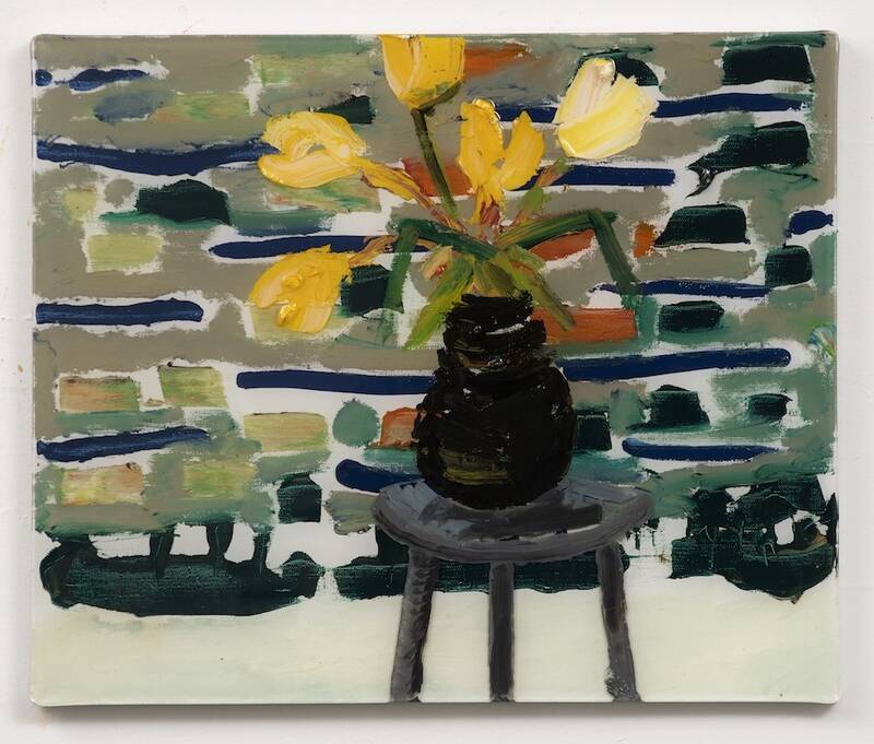 Yellow Tulips on ... by Darius Yektai