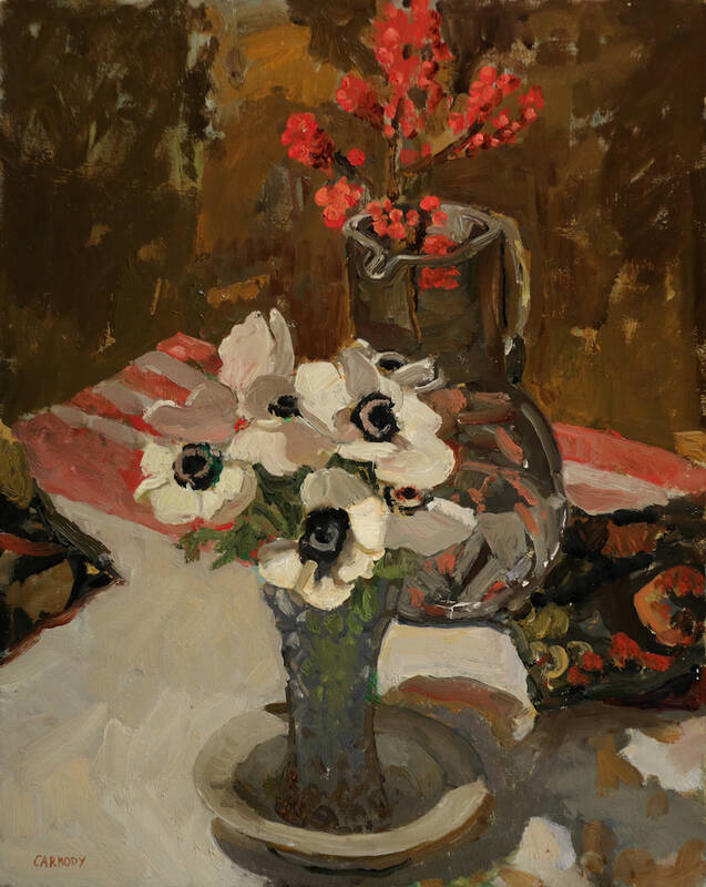 Anemones and Berr... by Kelly Carmody