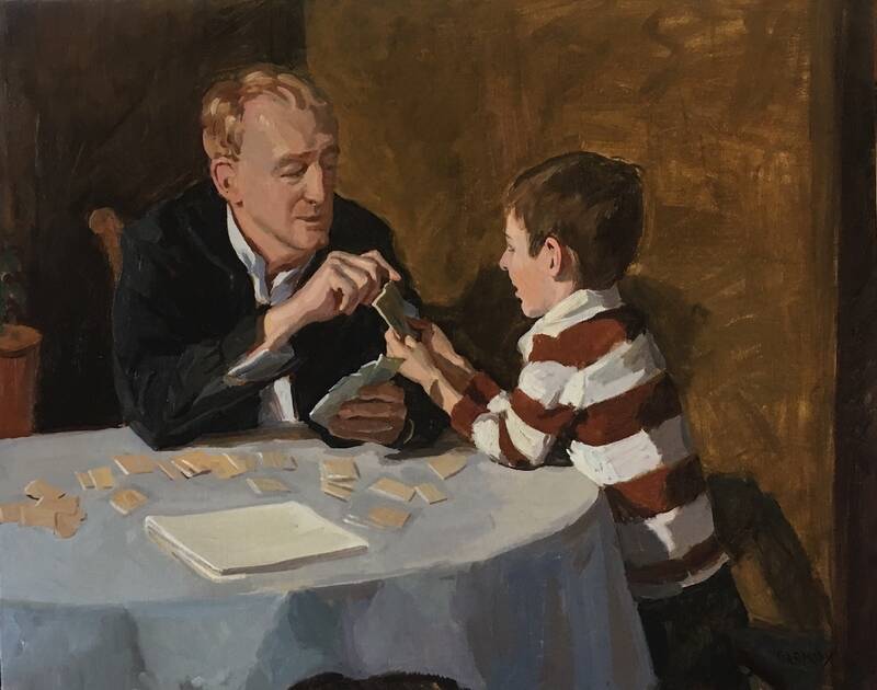 Card Playing by Kelly Carmody