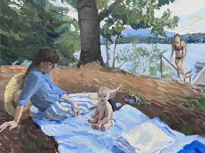 Lake Afternoon by Kelly Carmody