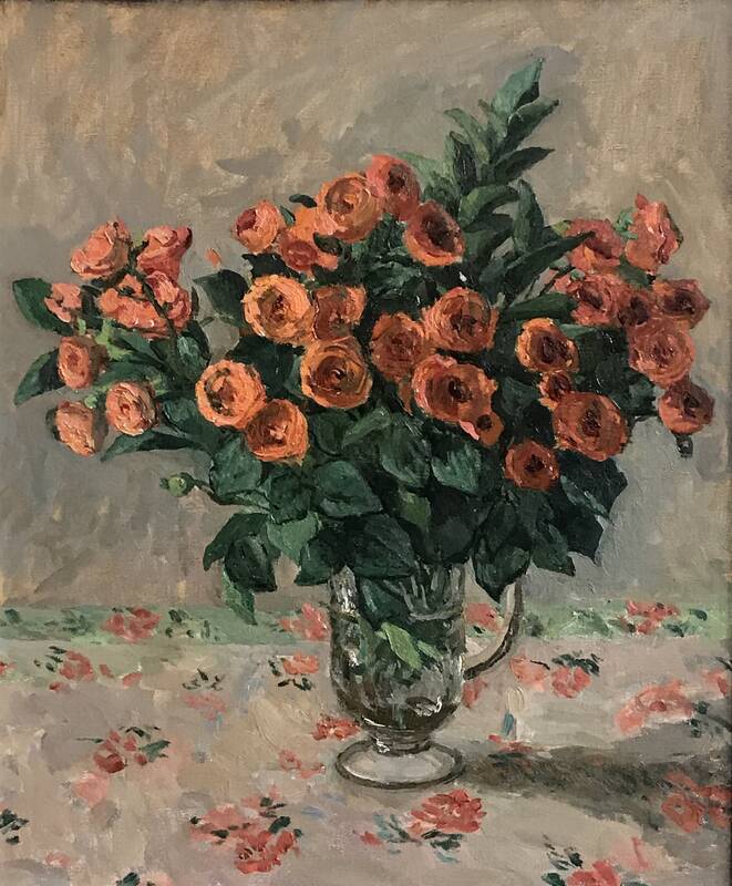 Orange Roses by Kelly Carmody