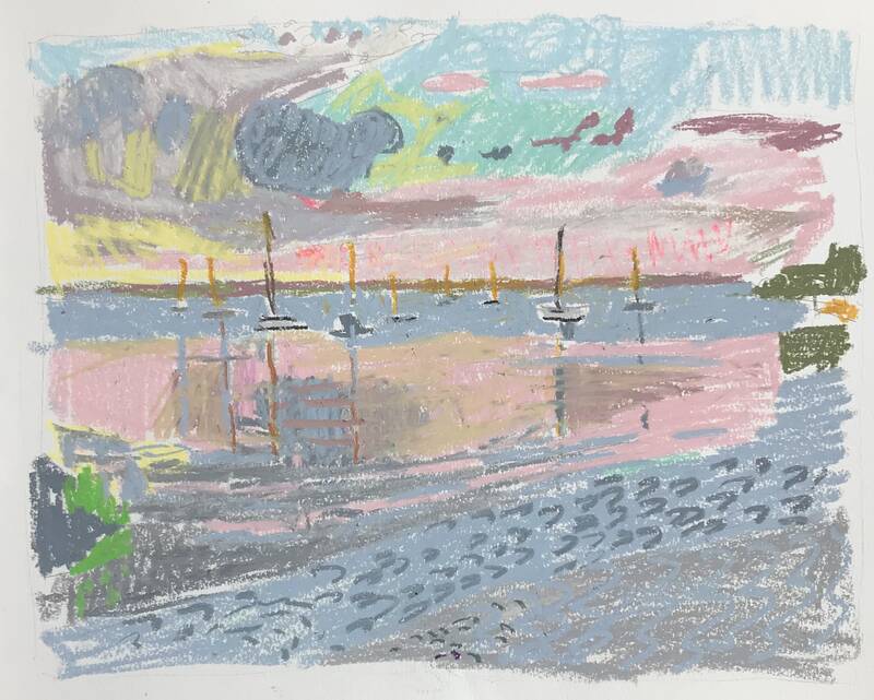 Pink Reflection, ... by Kelly Carmody