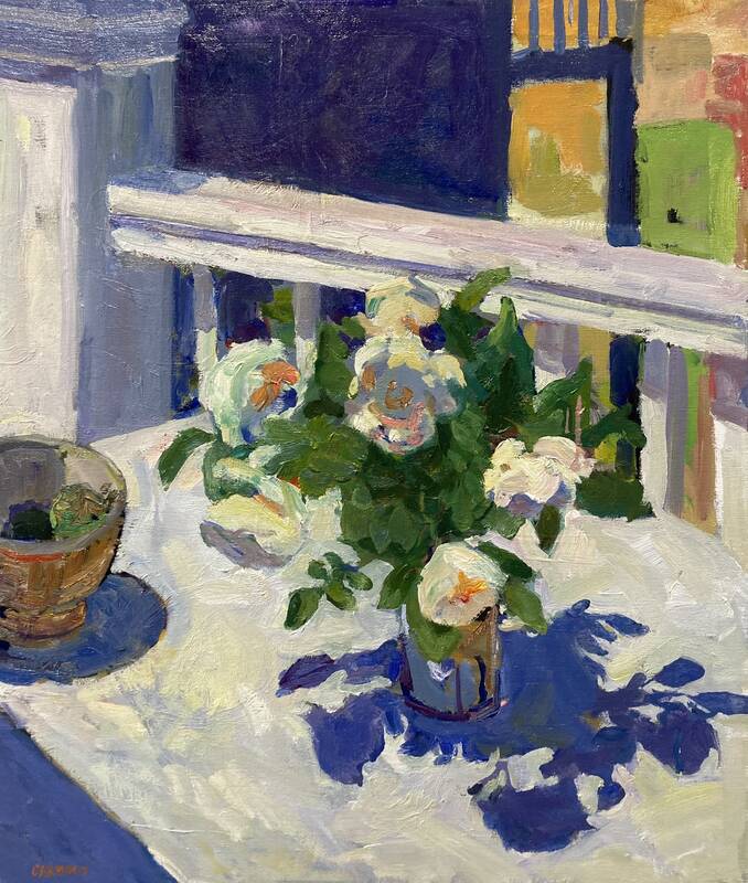 Porch Flowers by Kelly Carmody