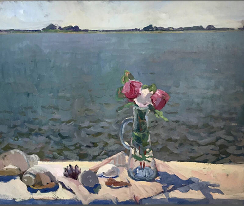 Still Life on the... by Kelly Carmody