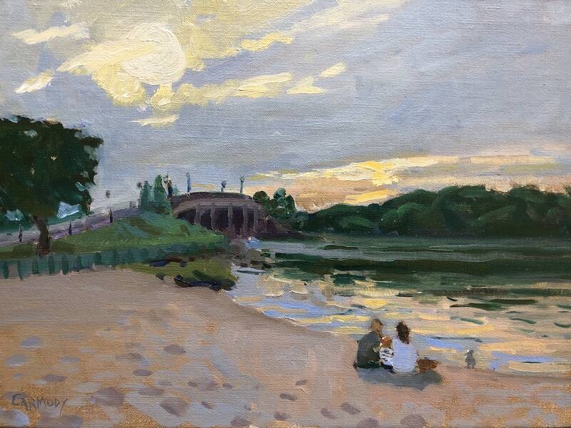 Sunset, Sag Harbo... by Kelly Carmody