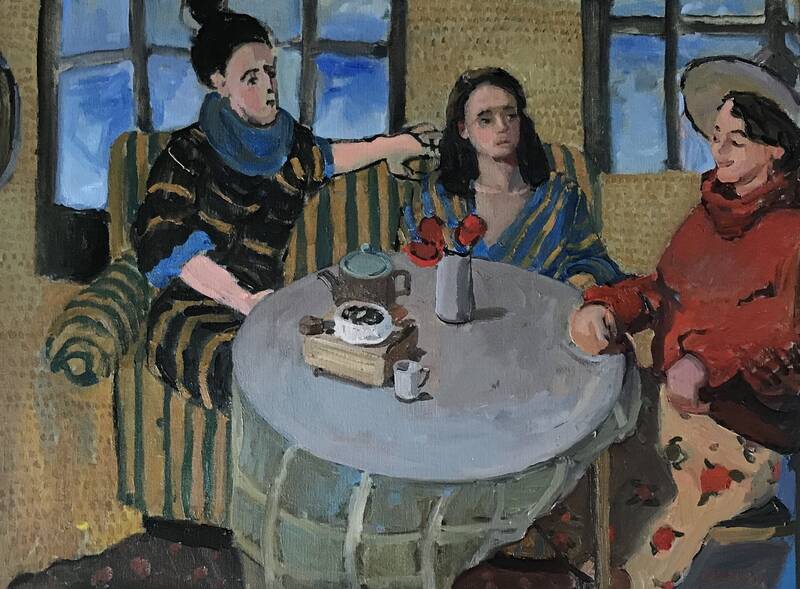 The Striped Couch by Kelly Carmody