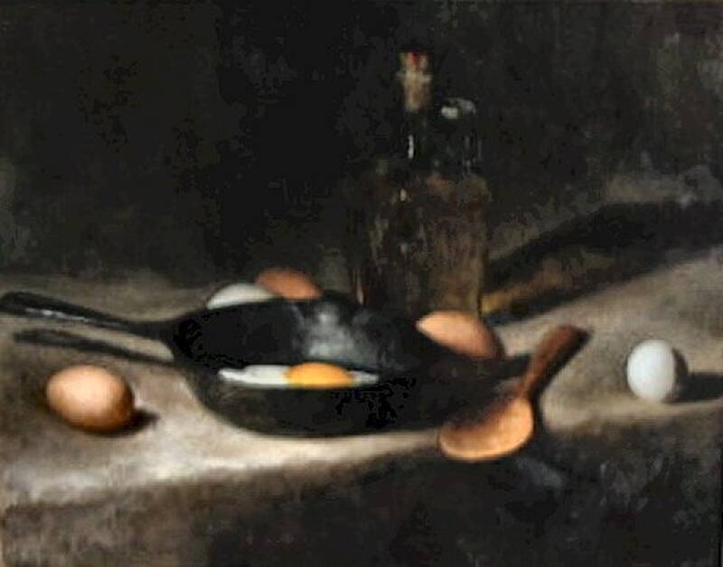 Fried Egg by Sarah Lamb