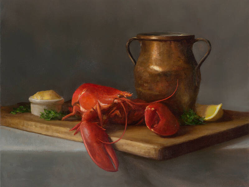 Lobster and Coppe... by Sarah Lamb