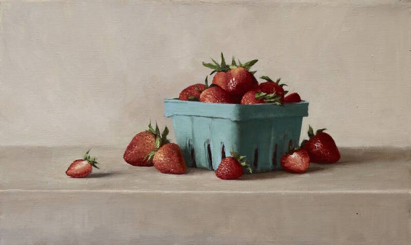 Strawberries by Sarah Lamb