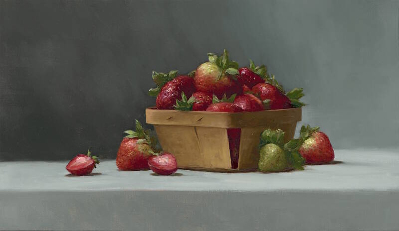 Strawberries by Sarah Lamb